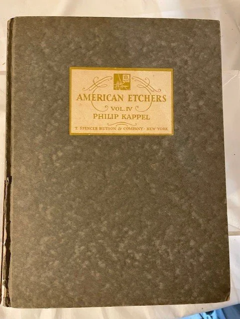 Vintage Book: American Etchers Volume IV by Phillip Kappel