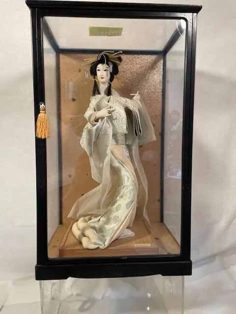 Vintage Japanese Snow Queen  Geisha Doll