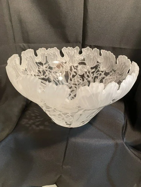 Marialyce Hawke Art Glass Bowl