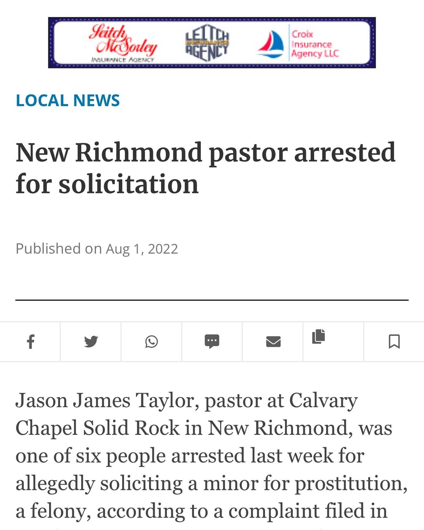 This is why I say this evil is in our communities, it&rsquo;s in our midst. It&rsquo;s each individual man who embraces sexual immorality that could fall into the trap of abusing children. This is why it&rsquo;s so hard to get pastors to tackle this 