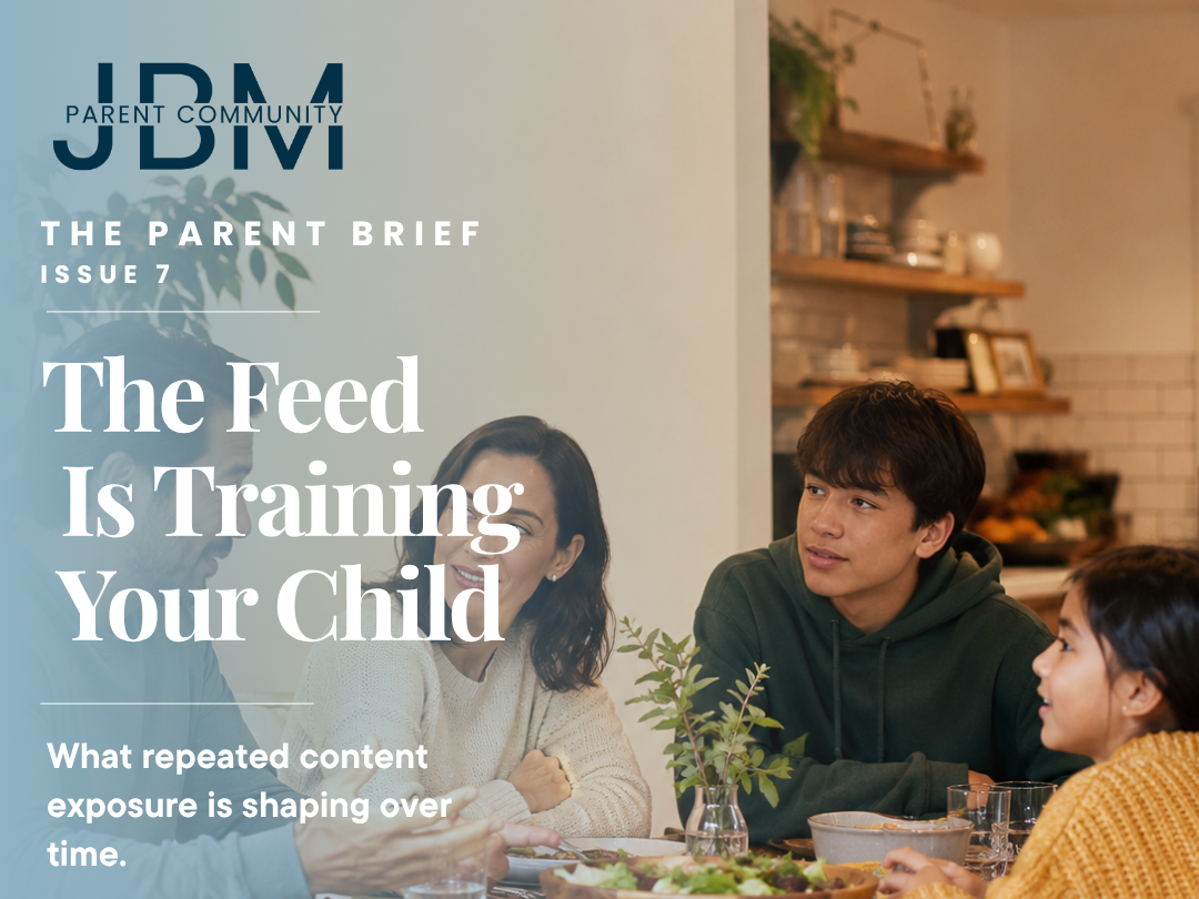 Issue 7: When the Feed Starts Parenting Your Child