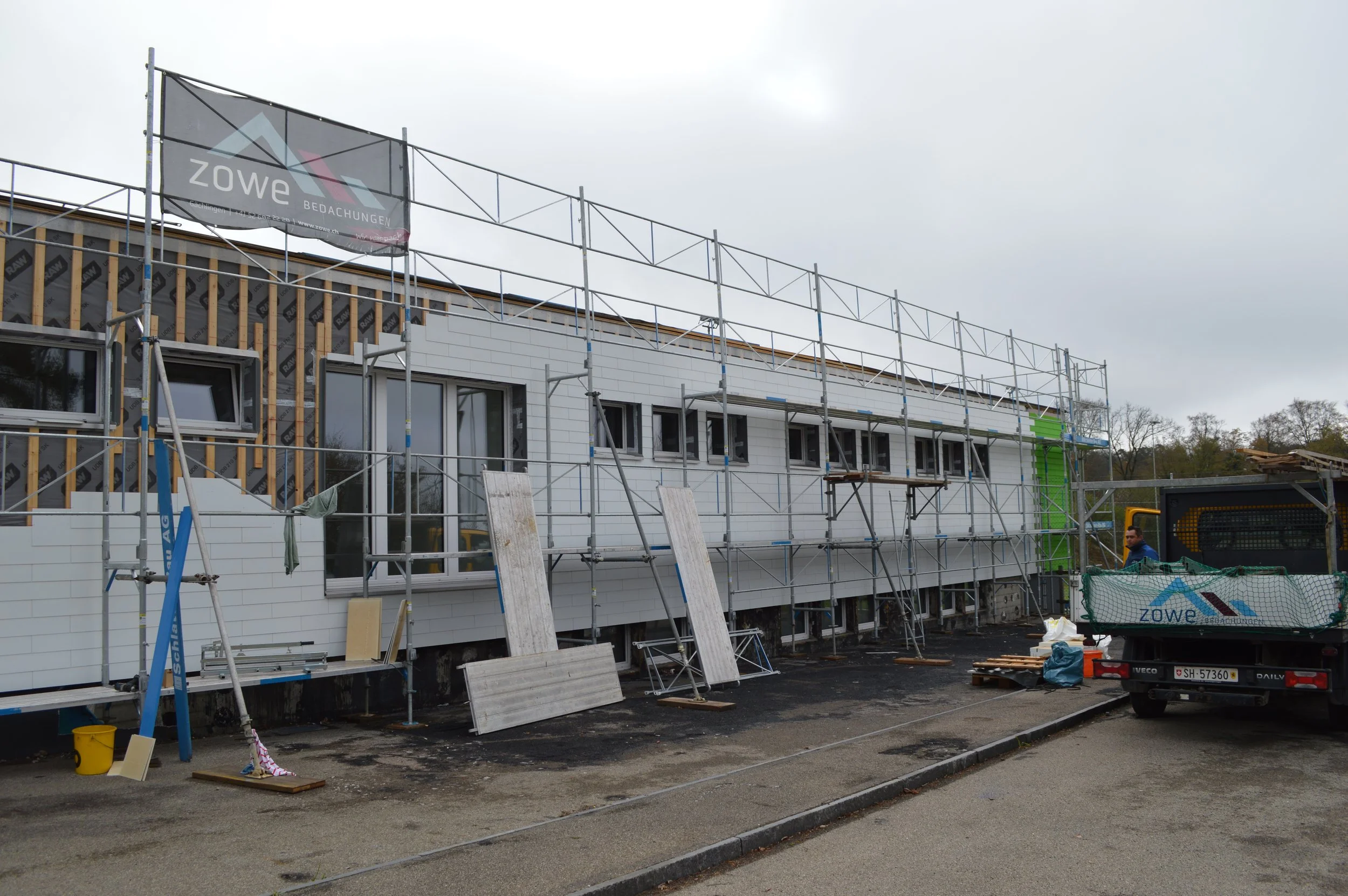 Projekt Brandfall Langriet / Langriet-Quartier in Neuhausen am Rheinfall