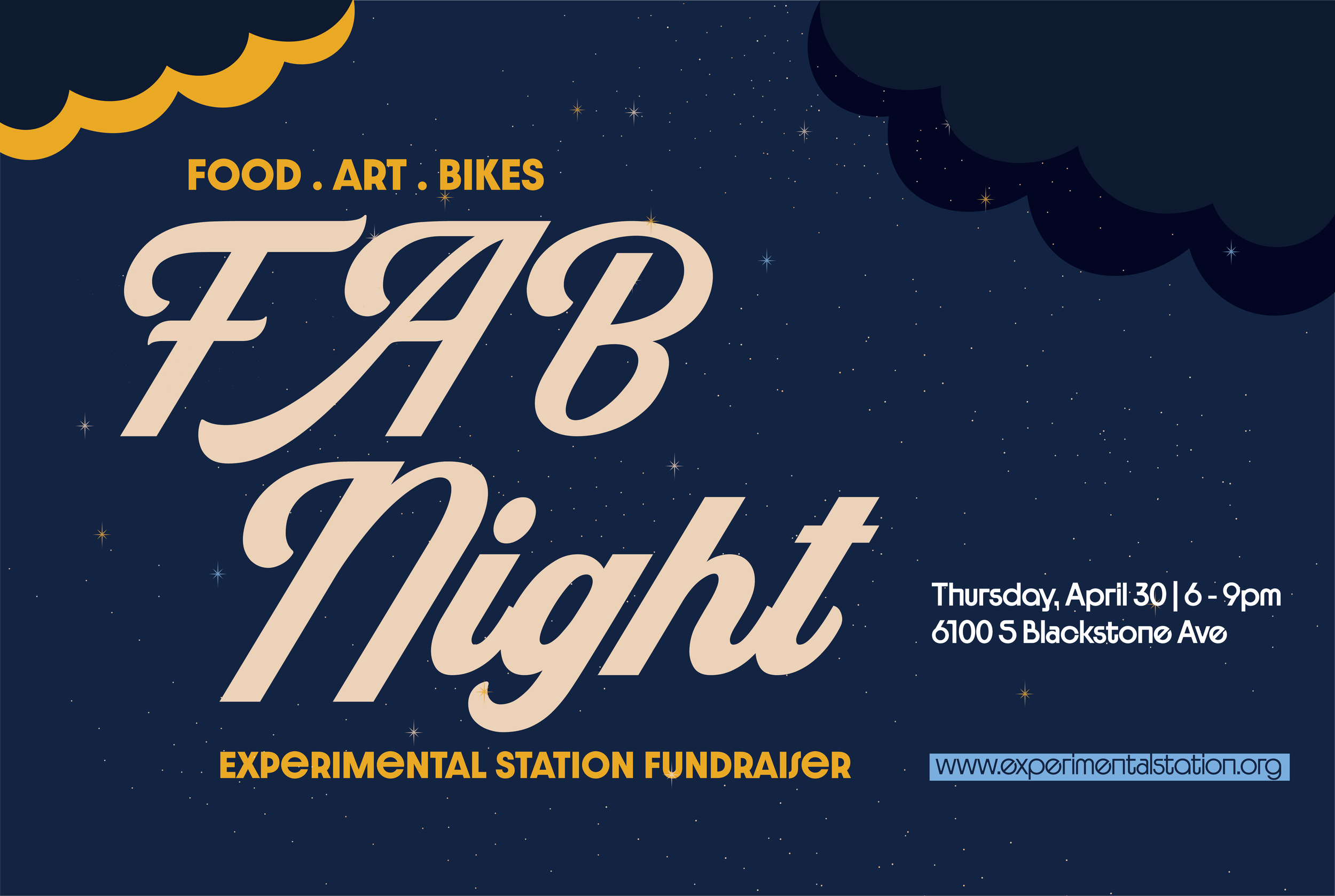 FAB Night: Experimental Station Fundraiser  