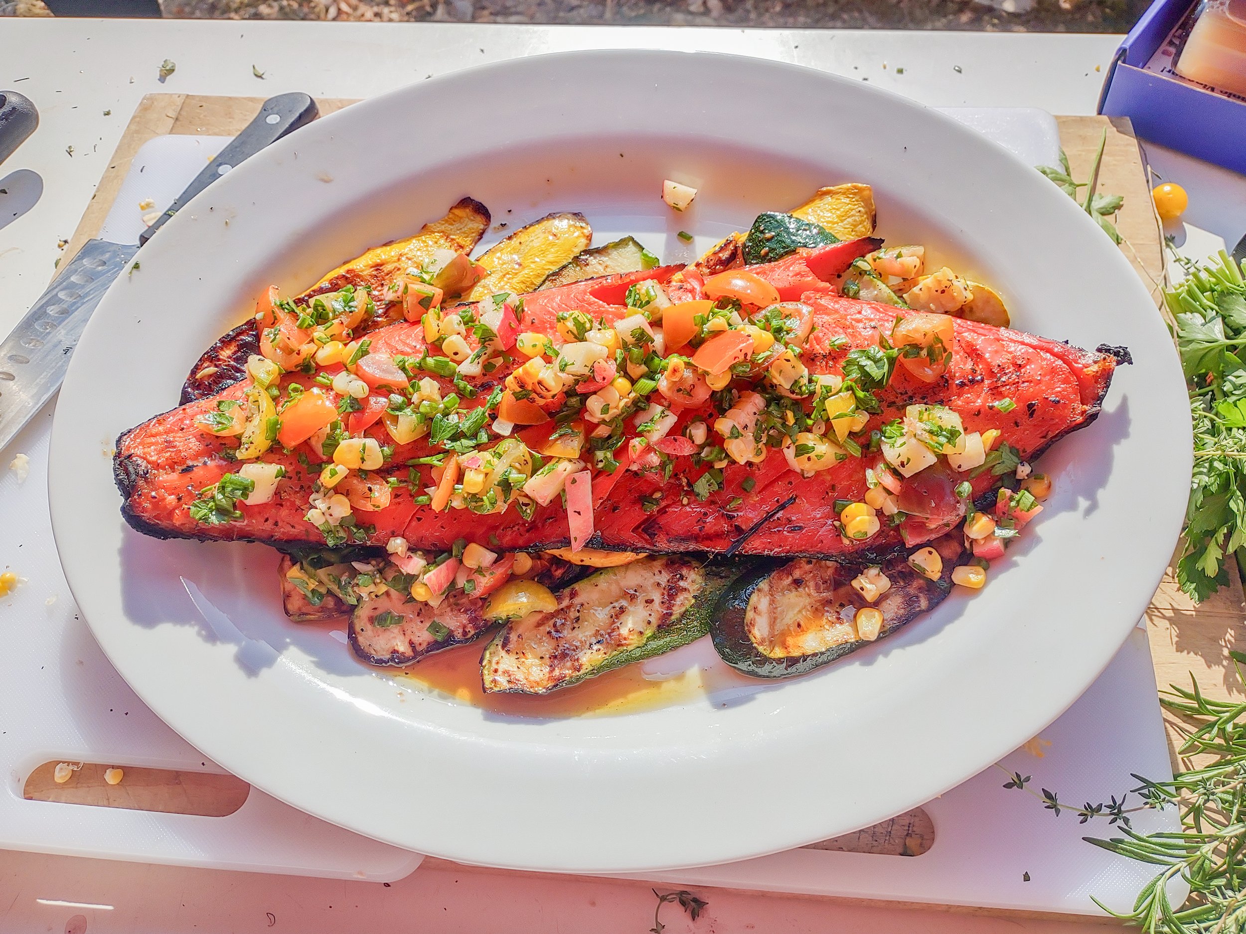 Vendor Spotlight: From Skordalia to Salmon — Meze Table &amp; Hook Point Fisheries