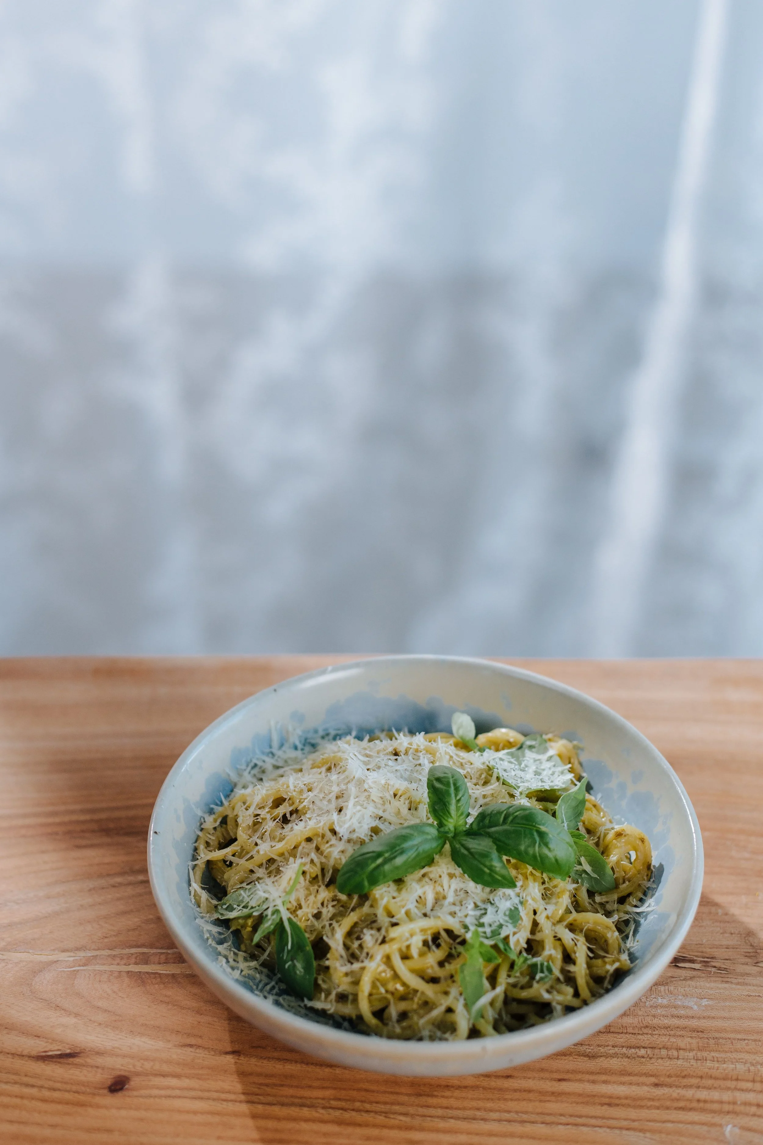 Spaghetti Squash with Pesto