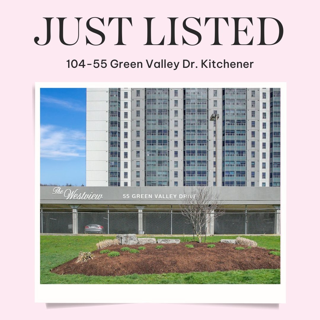 Just Listed!! 104-55 Green Valley Dr. Upgrade your lifestyle! Fully renovated condo in a prime location with easy access to all amenities. Modern kitchen, upgraded bathroom, and fresh flooring throughout. Building amenities include pool, gym, and par