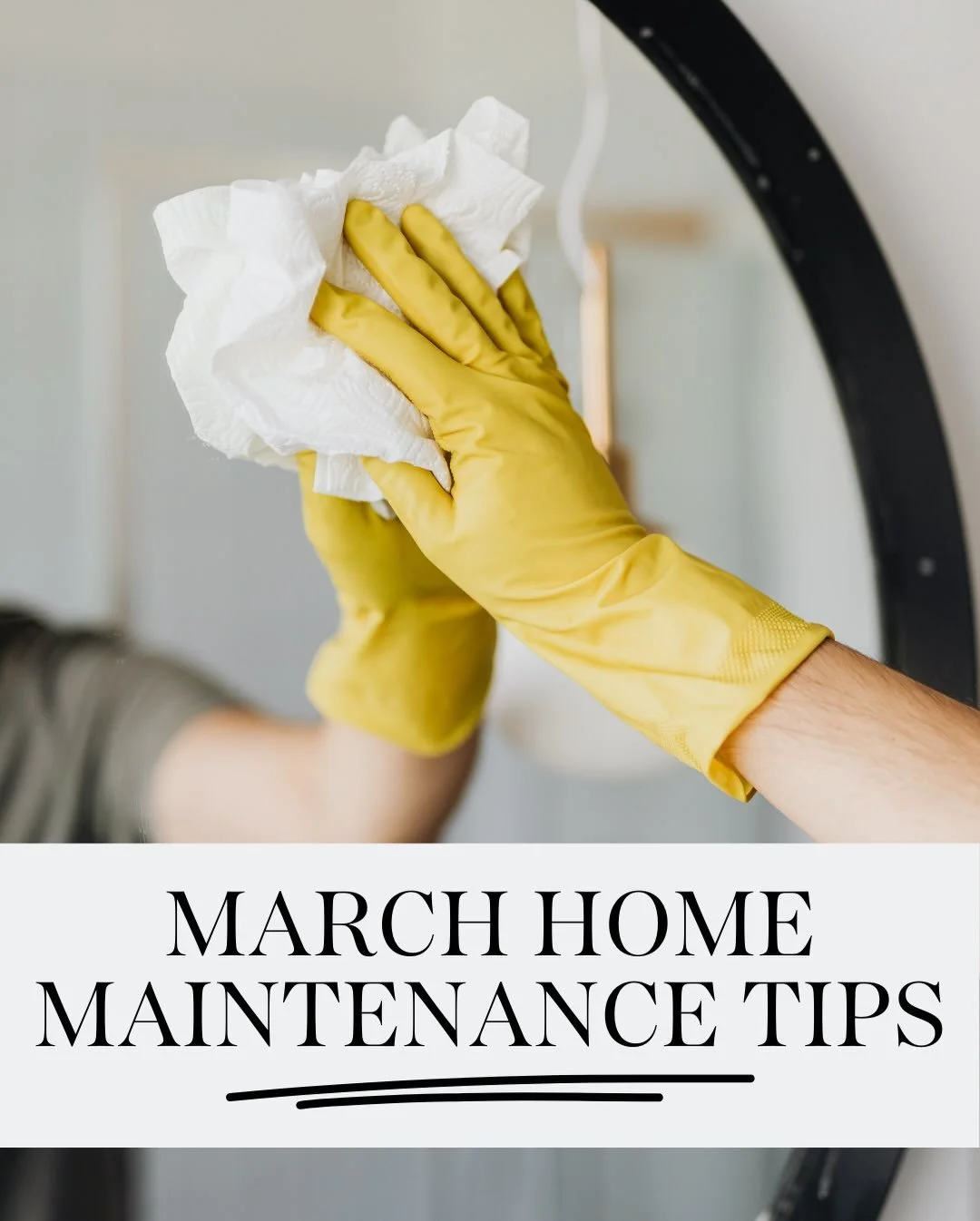 Spring is around the corner, which makes March the perfect time to give your home a quick seasonal refresh. 🌿 A few simple maintenance tasks now can help prevent costly issues later and keep your home running smoothly as we head into the warmer mont