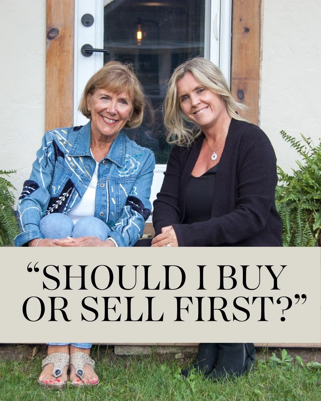 🤔 Buy first&hellip; or sell first? The question every homeowner is asking right now.

There&rsquo;s no one-size-fits-all answer&mdash;but making the wrong move could cost you 💸 or leave you feeling stuck.

✔️ Buying first = security (you have a pla