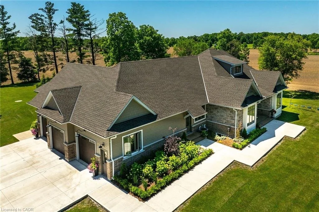FOR SALE - 42 Parsonage Road, Ancaster
$2,075,000

Countryside living with all the right extras. Set on 1.25 beautifully landscaped acres, this custom-built bungaloft features a gourmet kitchen, main floor primary suite, 2 main floor offices, main fl