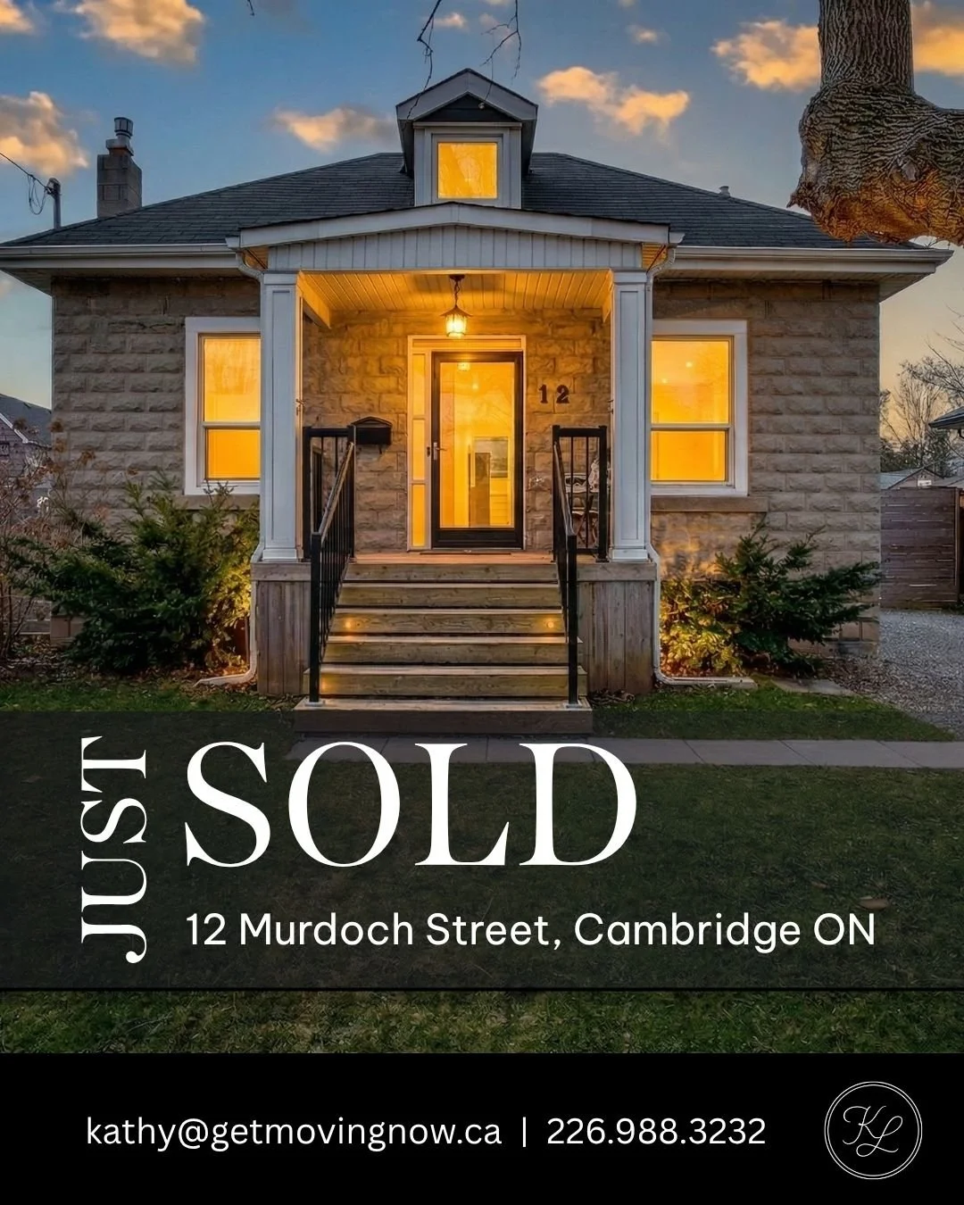 Just sold on Murdoch Street in Cambridge.
Thinking of making a move in Cambridge or the surrounding area? Let&rsquo;s talk about how to get your home sold with the right strategy, preparation, and exposure.

#JustSold #CambridgeOntario #CambridgeReal