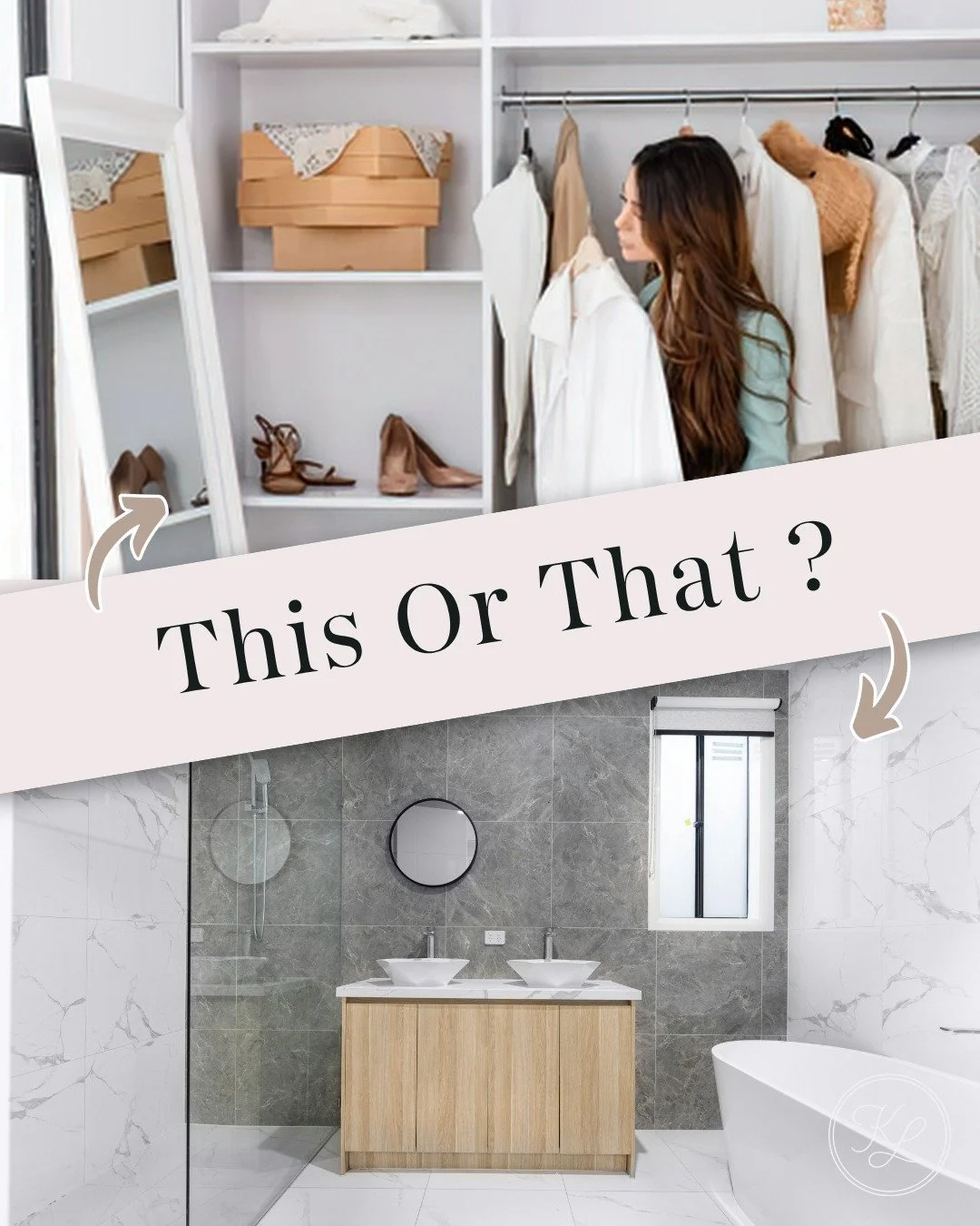 👗 Walk-In Closet or Ensuite Bathroom&hellip; what&rsquo;s your must-have? 🛁✨

A dreamy walk-in closet = space for everything, perfectly organized, boutique vibes every day 👠🧥

An ensuite bathroom = your own private retreat to unwind, reset, and r