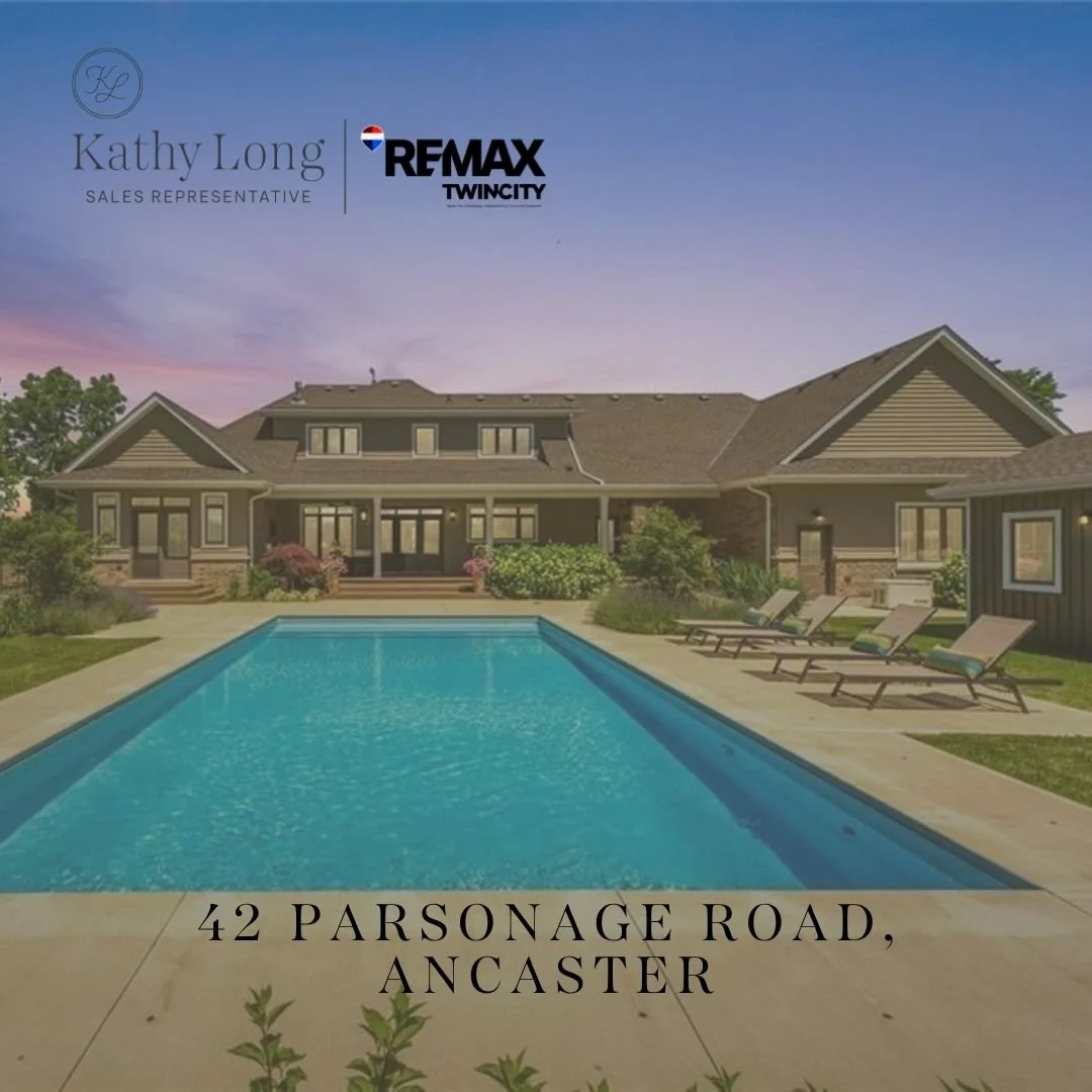 Listings of the Week
A beautiful mix of country charm, unique properties, investment potential, and family-friendly homes across Ancaster, Kitchener, Cambridge, and North Dumfries.
Currently listed:
42 Parsonage Road, Ancaster
3612 Indian Trail, Anca