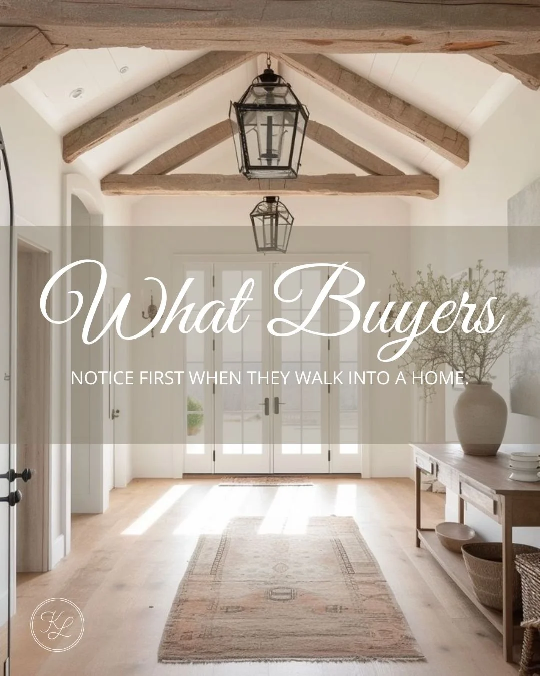 Buyers form an opinion within the first few moments of walking into a home.
That&rsquo;s why presentation matters. A clean, bright, well-staged space helps buyers feel comfortable, imagine themselves living there, and connect emotionally with the hom