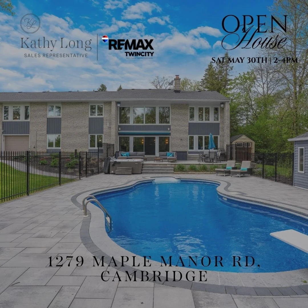This week&rsquo;s lineup is full of beautiful homes, exciting opportunities, and a few happy endings.
For Sale + Open Houses
1279 Maple Manor Road, Cambridge
42 Parsonage Road, Ancaster
3612 Indian Trail, Ancaster
For Sale
3267 King Street East, Kitc