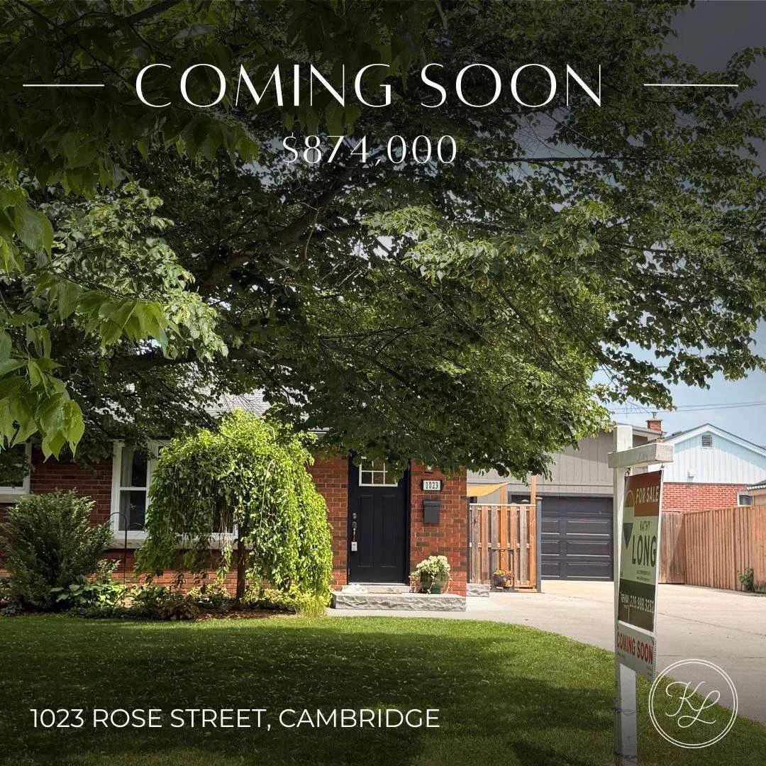 Coming Soon to Cambridge
1023 Rose Street is an updated and well-maintained bungalow offering 3 bedrooms, 2 bathrooms, a large fenced yard, covered deck, and an impressive detached garage/workshop.
A great opportunity in a convenient Cambridge locati