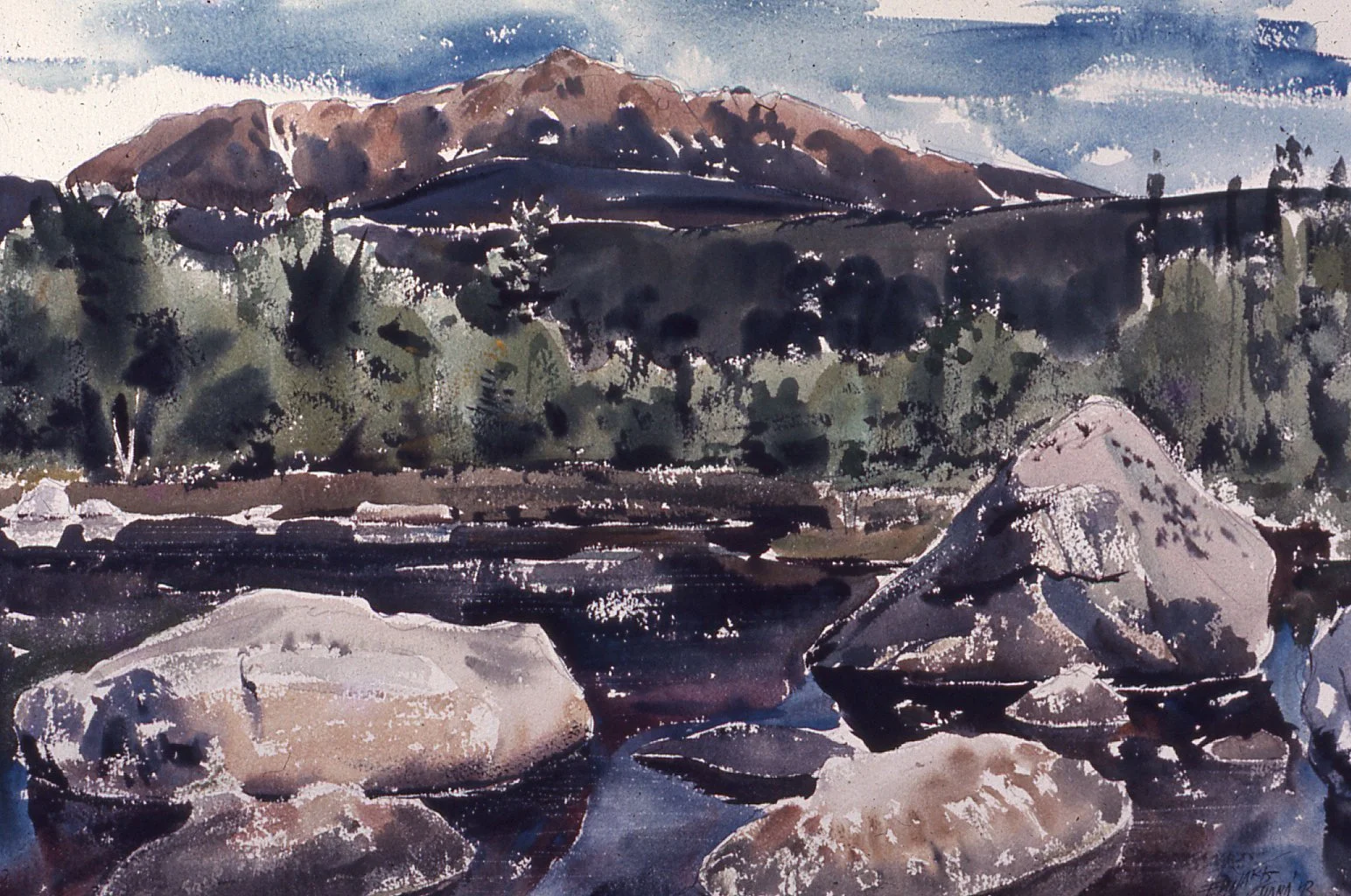 Mt.Katahdin,From_Muskrat_Pond,18x24,1973.jpg