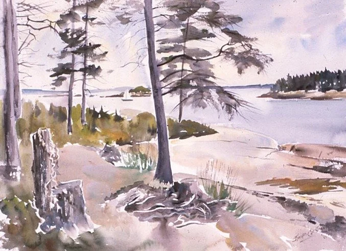 Shore_and_Spruces,17.5x23.5,1984.jpg