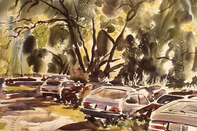 Black_Willow_with_Honda,17.5x23.5,1988.jpg