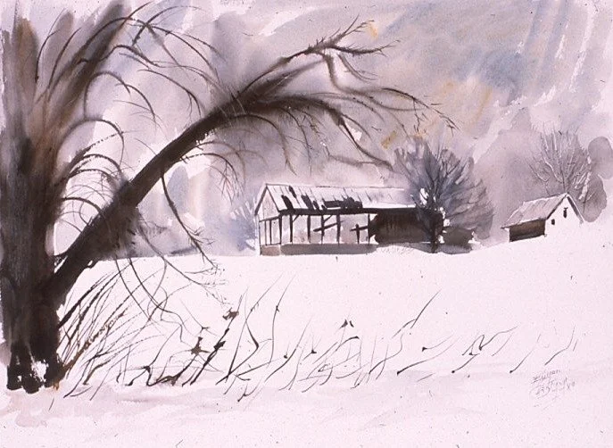 Abandoned Barn #2,17.5x23.5,1984.jpg