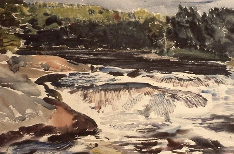 Late_Afternoon_Moose_River,17.5x23.5,1971.jpeg