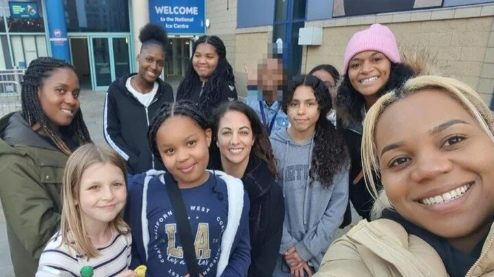 Selfie anyone?! 😄 📷 #groupselfie #nottingham #nottinghamicearena #iceskating #nottinghamyouth #inspireyouth #youthactivities #octoberhalfterm #schoolholidays