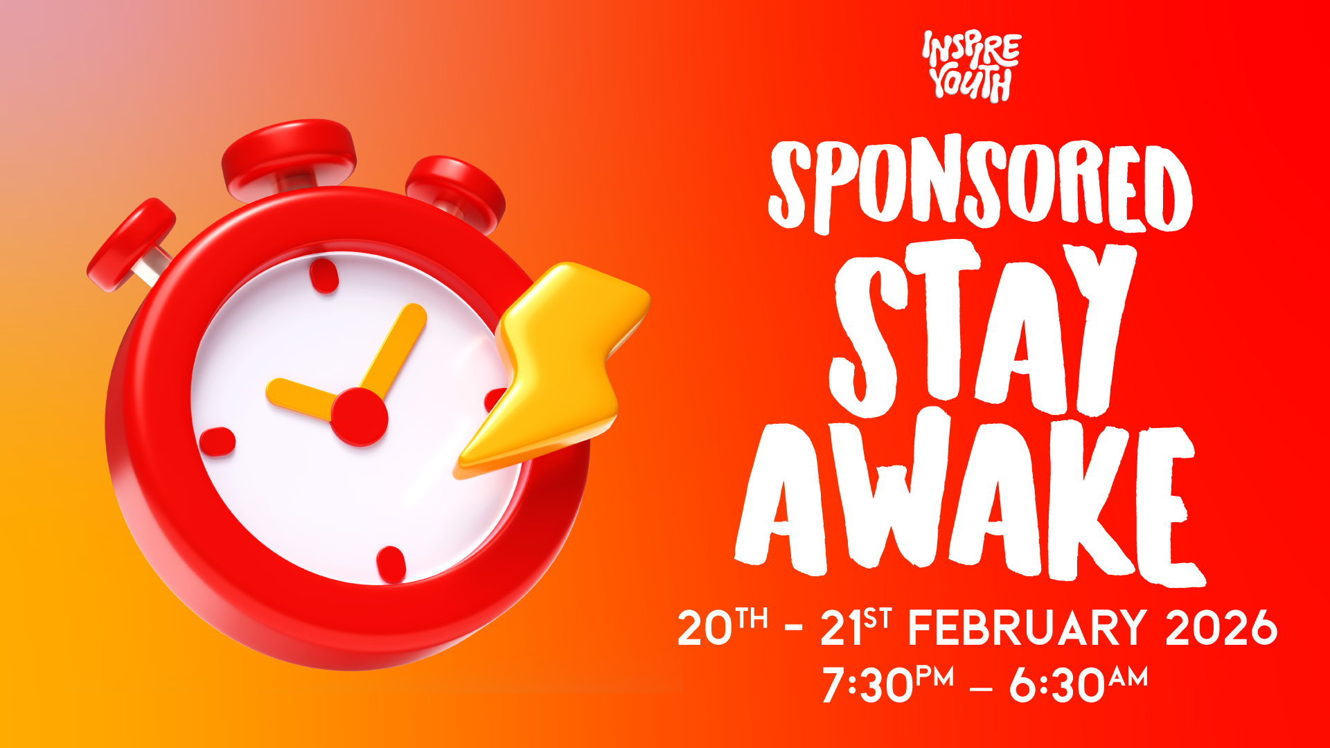 Sponsored Stay Awake Night 