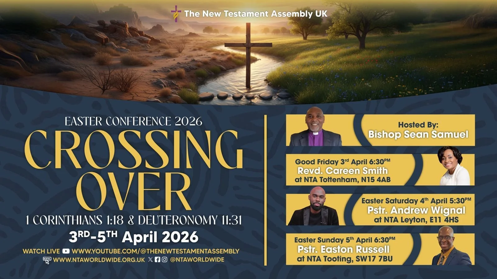 NTA Easter Conference: Crossing Over