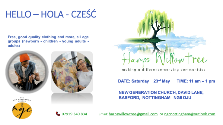 Willow Tree Free Clothing Event 