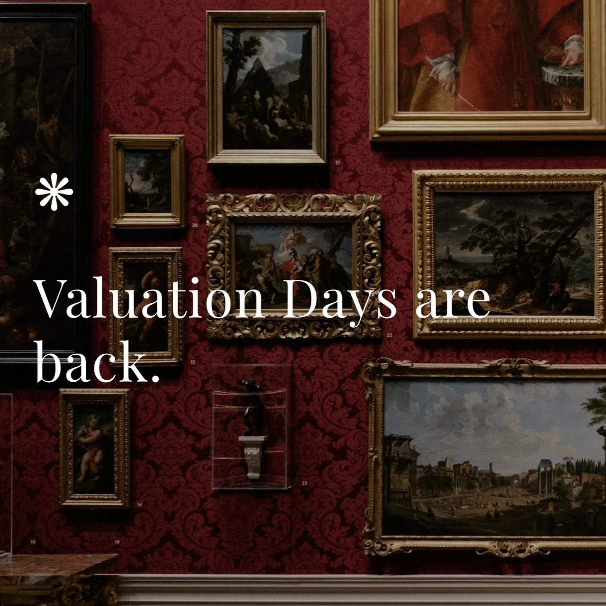 Valuation Day! Online Edition
