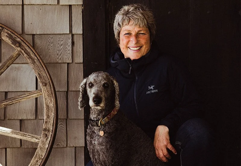 Head shot of Sarah Cruse, GMM of Clayoquot Wilderness Resort and Wilderness Tourism Association Board Member