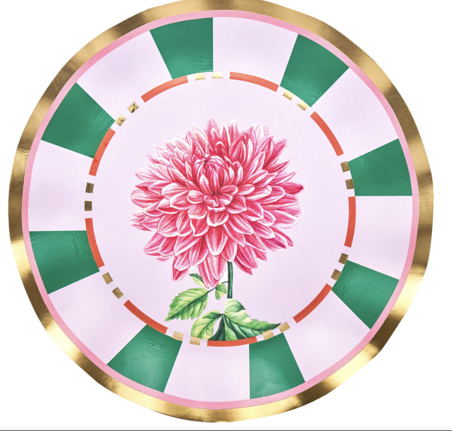 Dahlia Garden Dinner Plate