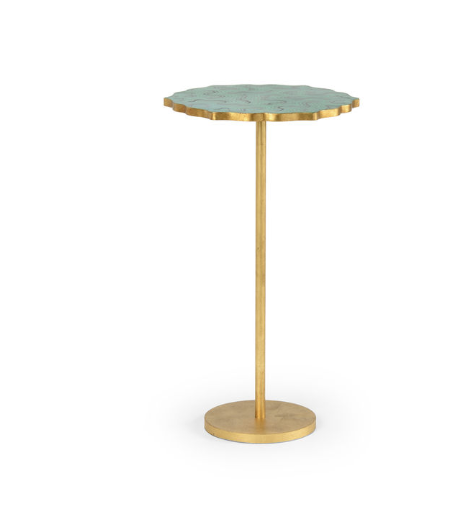 Chelsea House Malachite Side Table