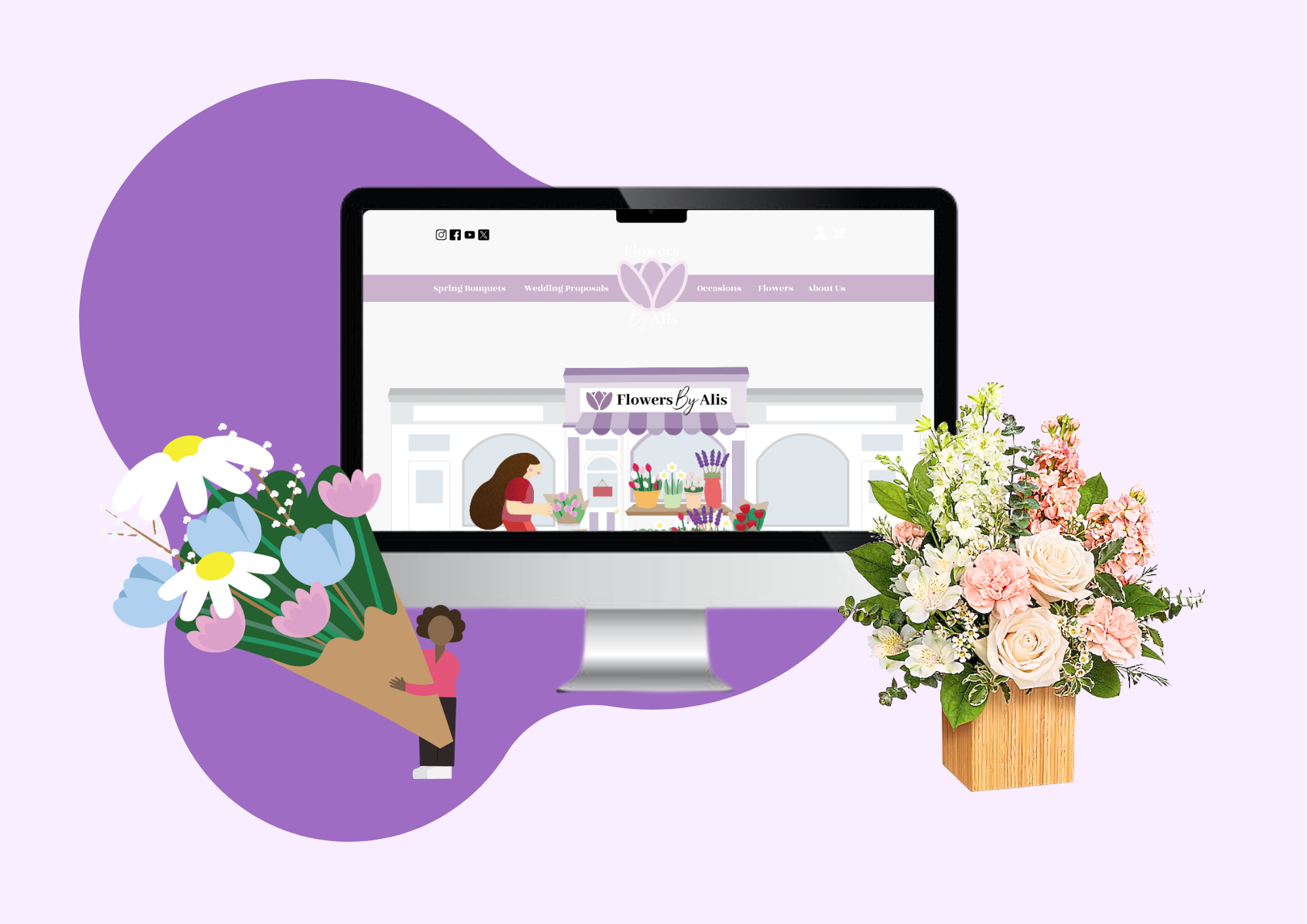 Flowers By Alis Website Redesign