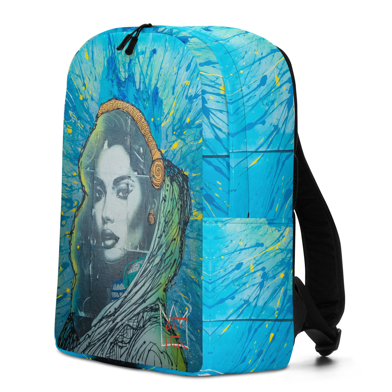 gazigo pink mini backpack Womens Backpacks Floral Embroidery Leather Backpack Leather Flower Bookbag Gazigo  Small Flower Print Mini Backpack For