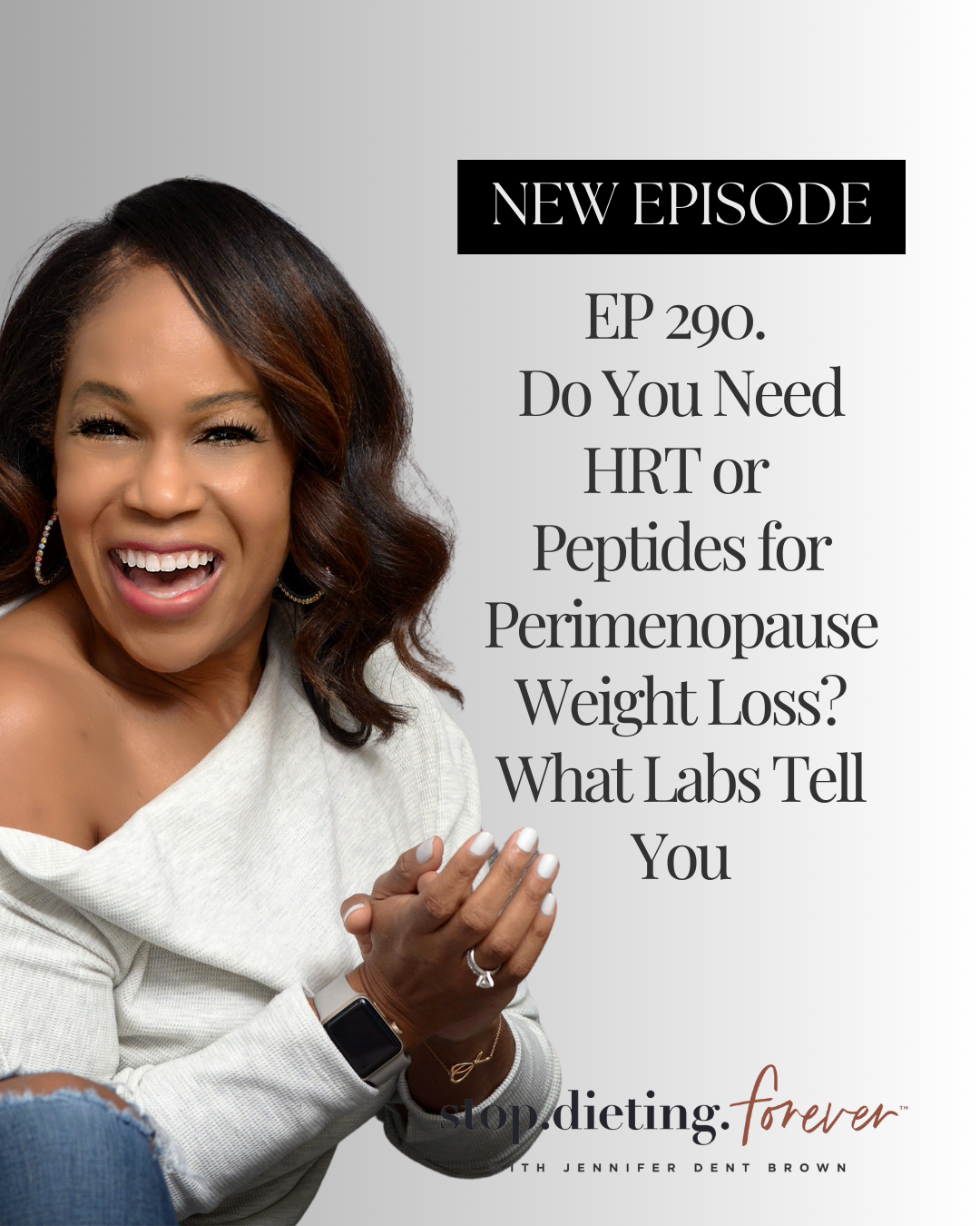 EP 290. Do You Need HRT or Peptides for Perimenopause Weight Loss? What Labs Tell You