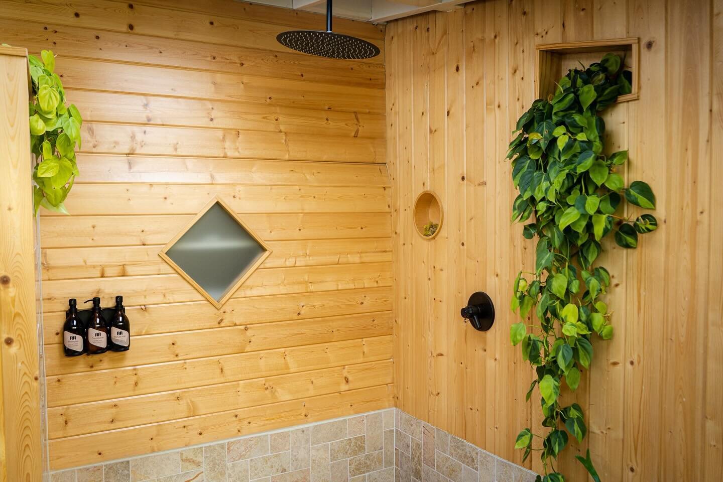 🌞 Embrace Warmth and Light: Our Sunlit Waterfall Shower &amp; Infrared Sauna Therapy 🚿 

Transform chilly days into a cozy retreat of warmth and light. Our sanctuary&rsquo;s infrared sauna therapy gently warms you, setting the stage for the blissfu