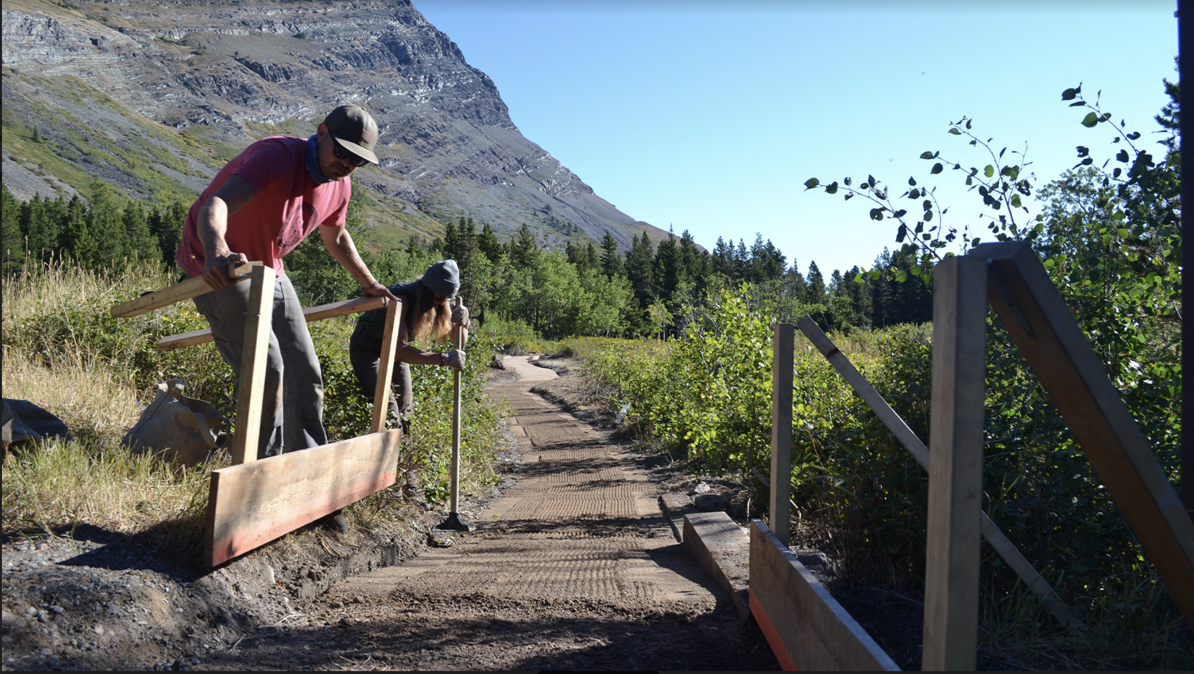Swiftcurrent Nature Trail accessibility project