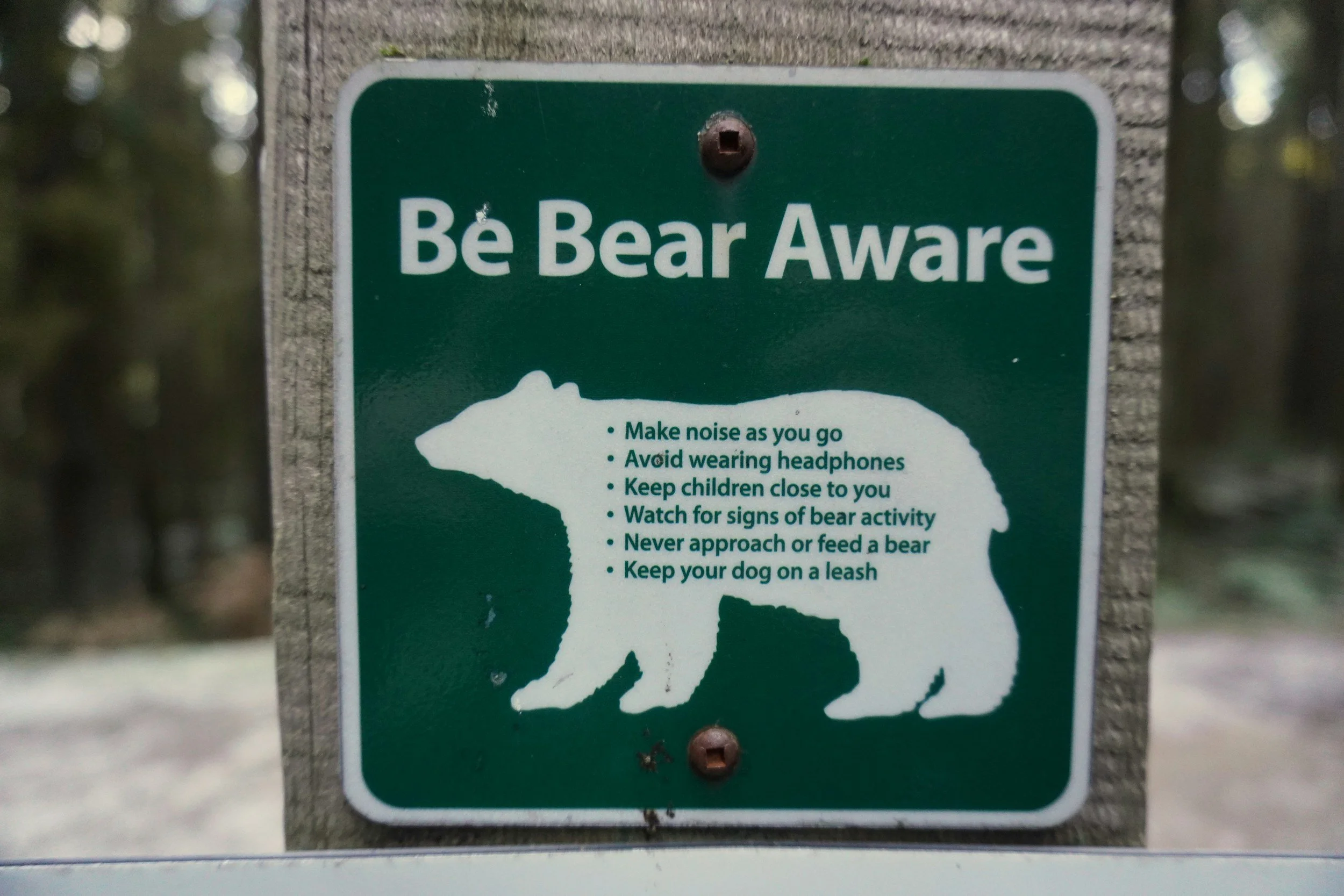 Bear Aware Presentation 