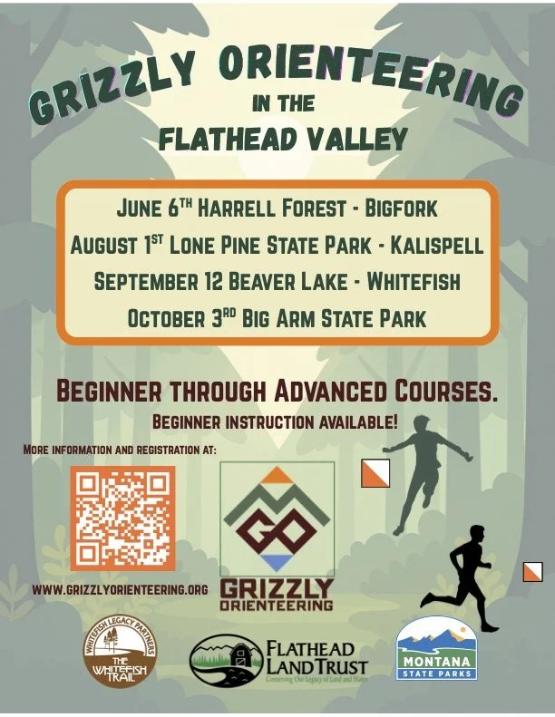 Grizzly Orienteering in the Flathead Valley 