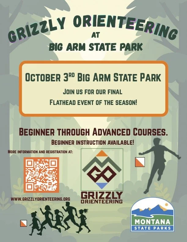 Grizzly Orienteering at Big Arm State Park