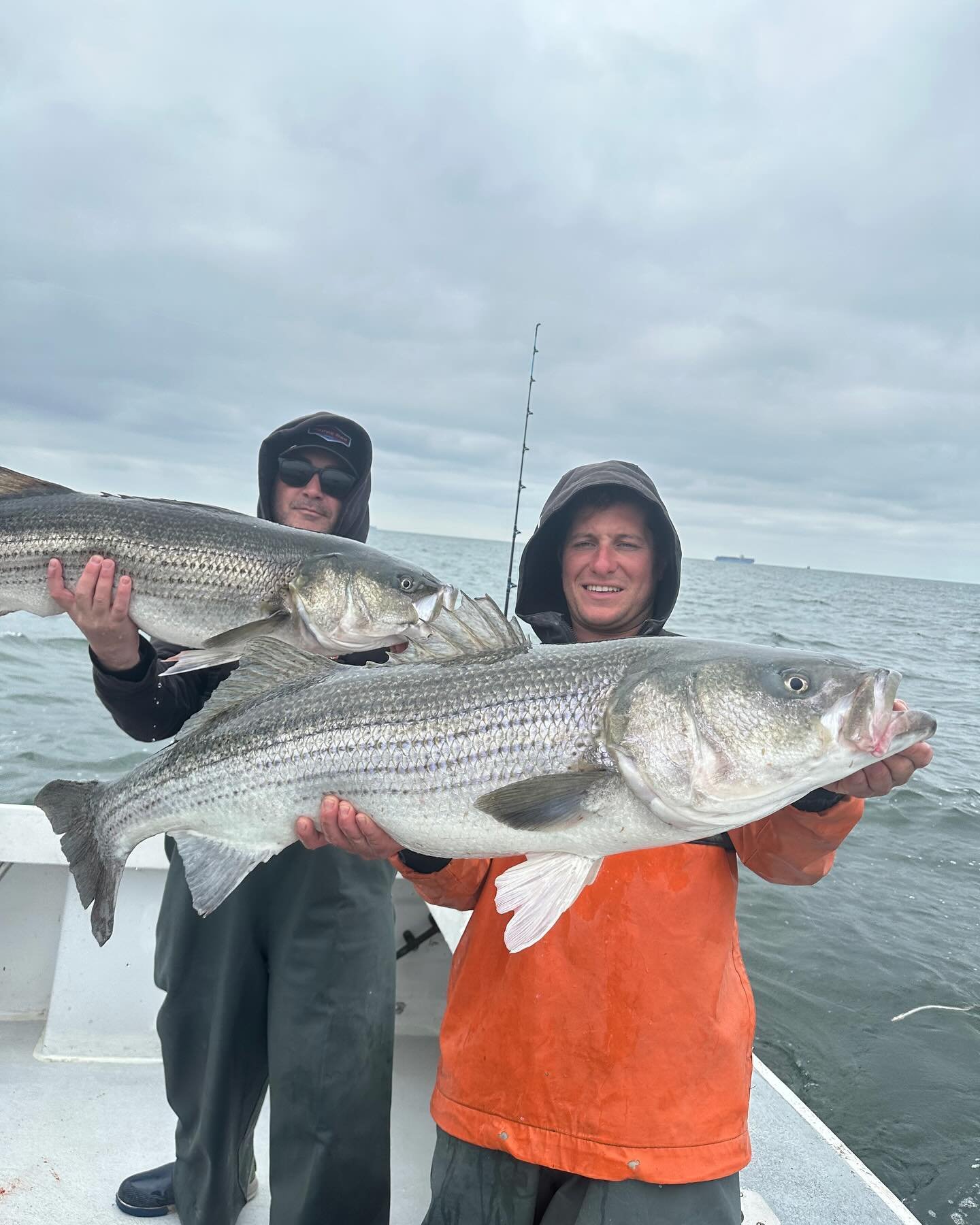Exceptional fishing the last 2 days on snakes and bunks!

☀️Call/Text 646 784 2336 to book a trip 
☀️$990+Tip 6 hour Striped Bass 
☀️$165 + Tip open boat 

#stripedbassfishing #jamaicabayfishing #raritanbayfishing #nycfishingcharters #brooklynfishing