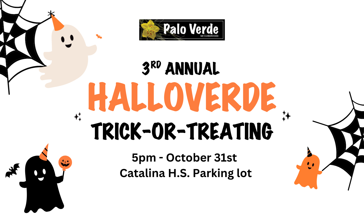 3rd Annual HalloVerde Trick-or-Treating Event