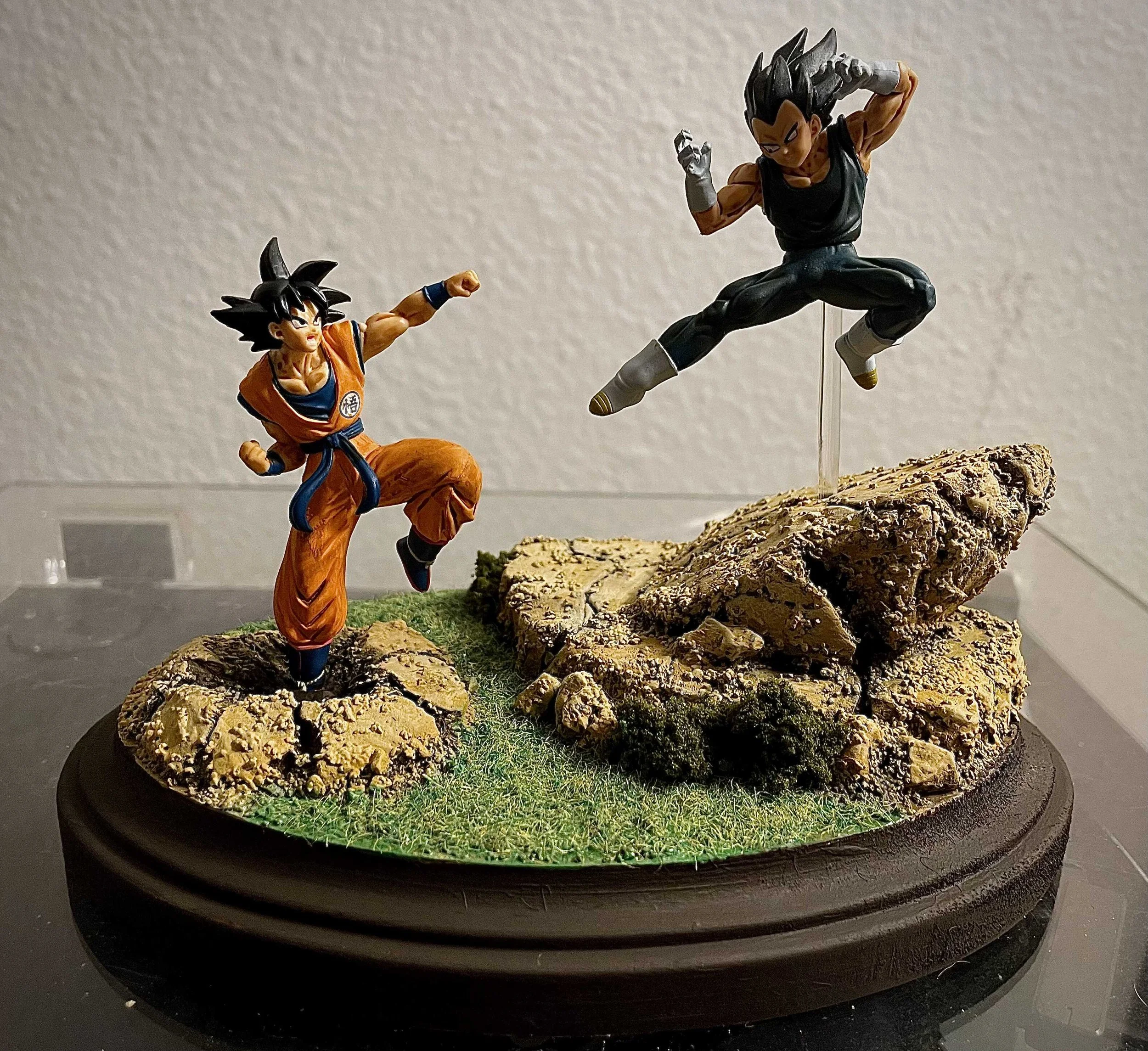 "Dragon Ball Z" fight scene