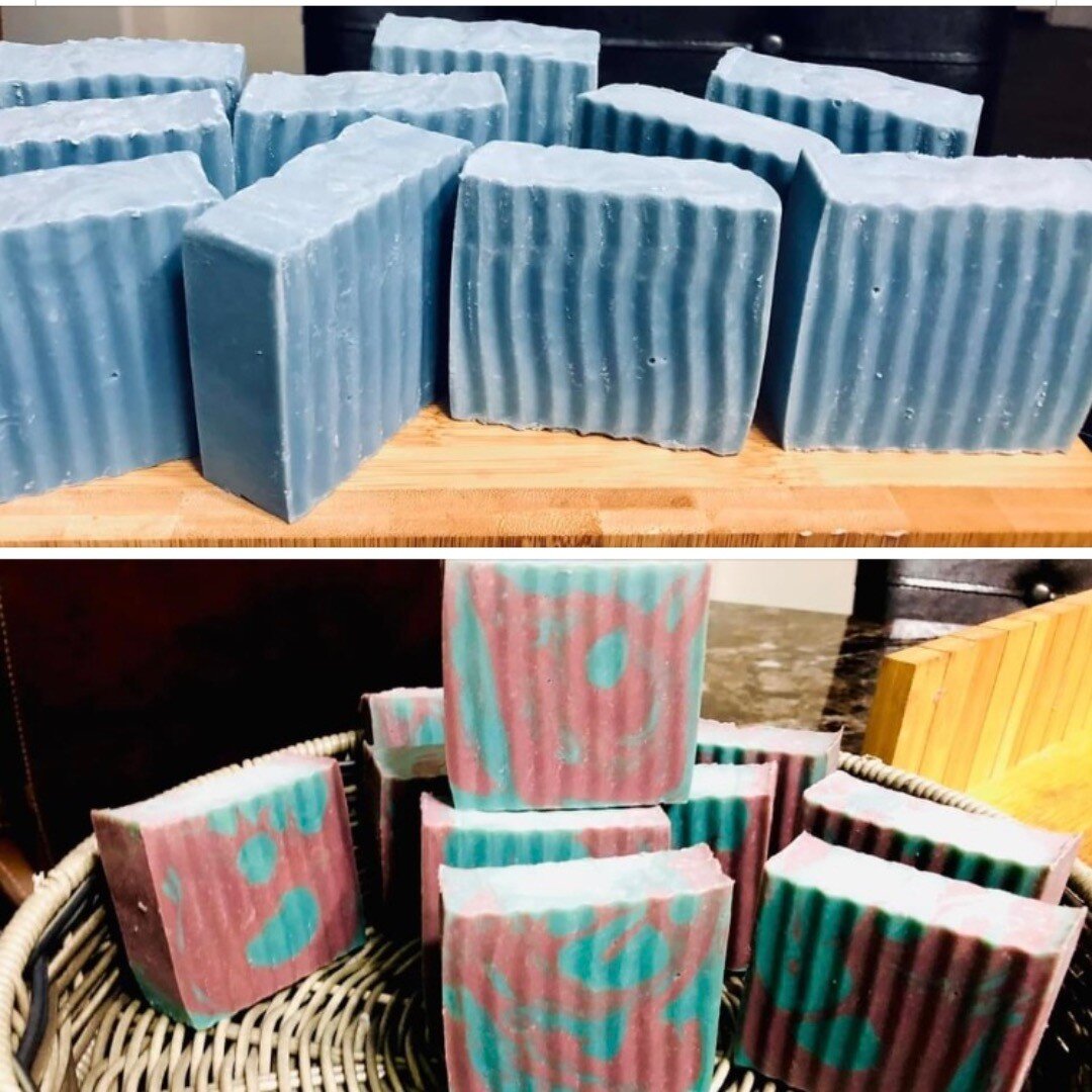 Happy Father&rsquo;s Day! We hope everyone has a great day with their families &hearts;️ 

Two mens scents that we love! Eucalyptus Mint soap, and Cedarwood and Sandalwood soap 🪵 

#smallbusiness #HappyFathersDay #soapmaking #autumnwindsnwcreations