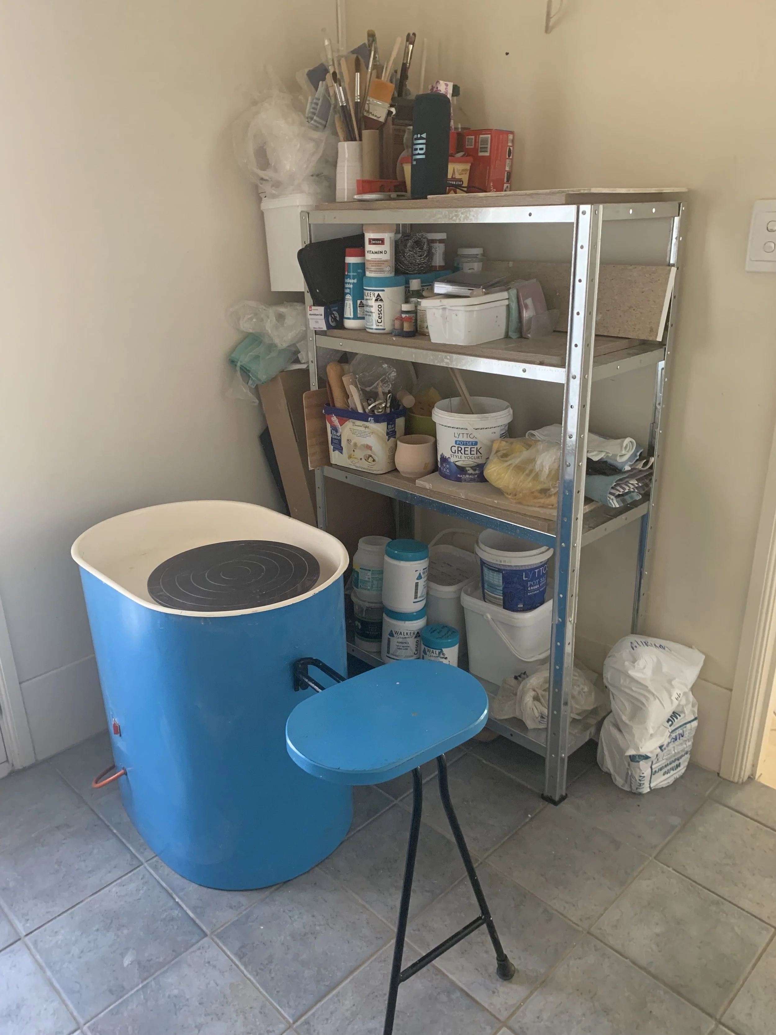 My laundry studio set up.JPG