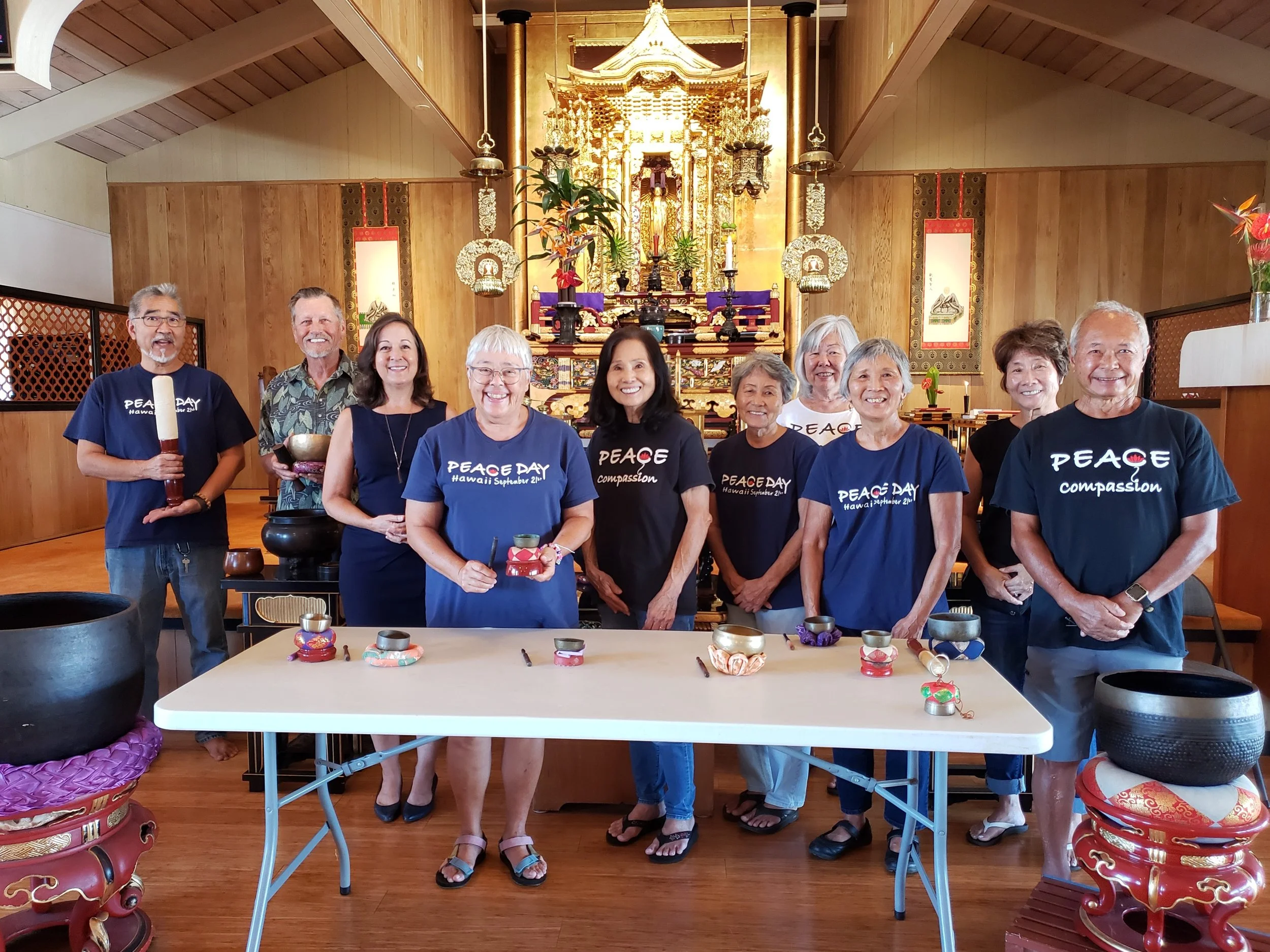 Ring Your Bells for Peace Day Makawao-Style