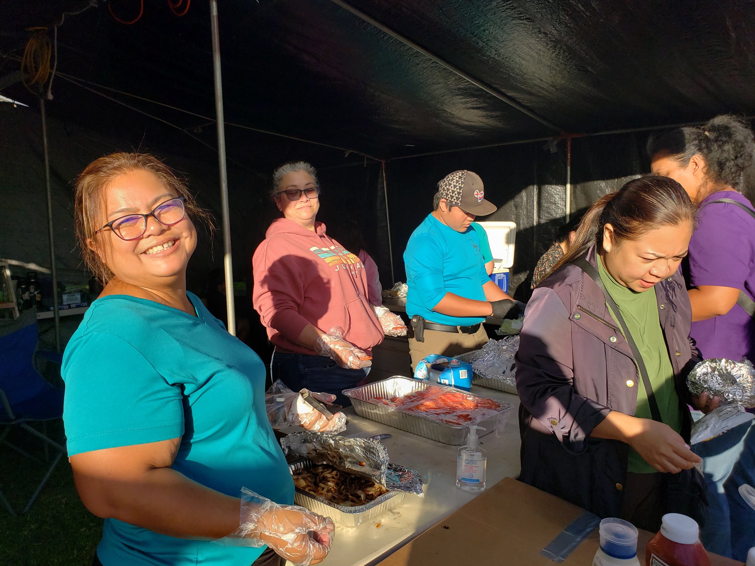 Scout Troop 18 - Hamburger Stand