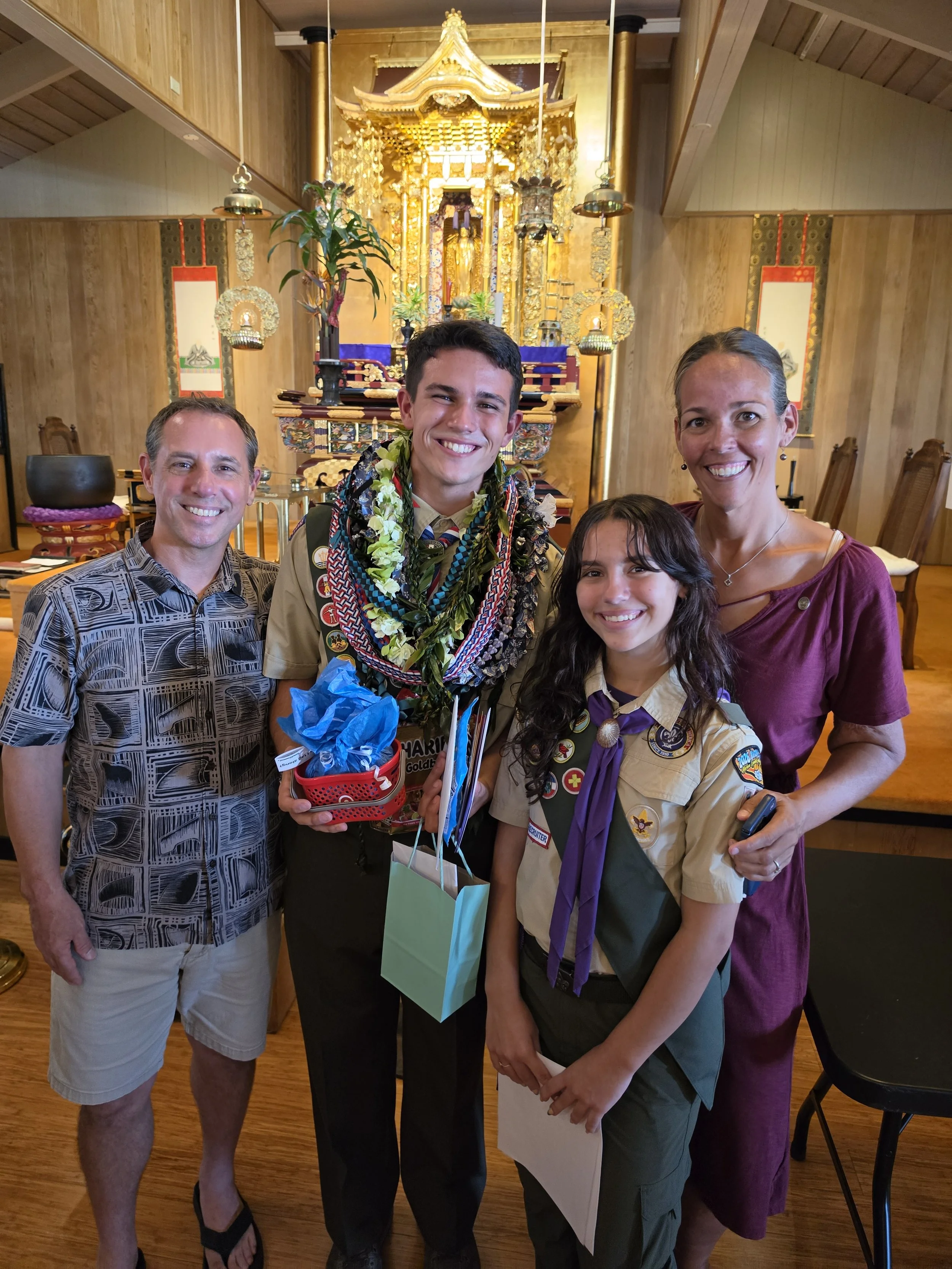 Eagle Nevin Wehner and Family
