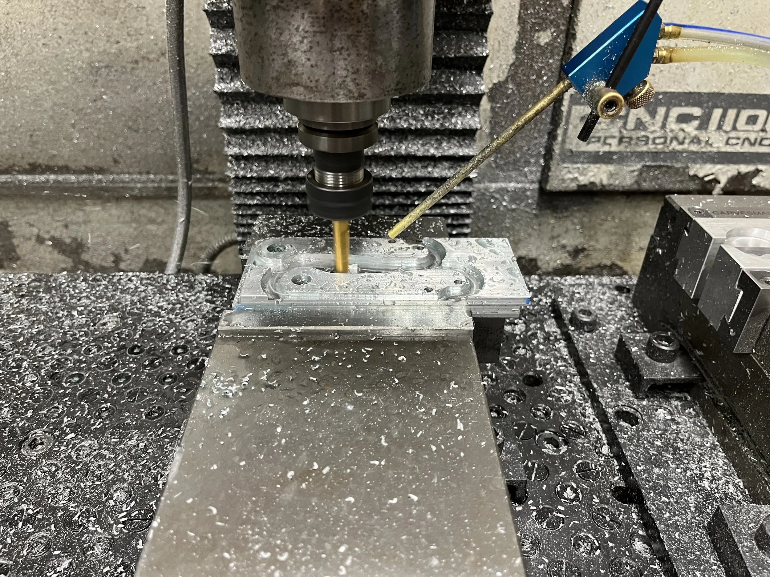 Machining everything all at once