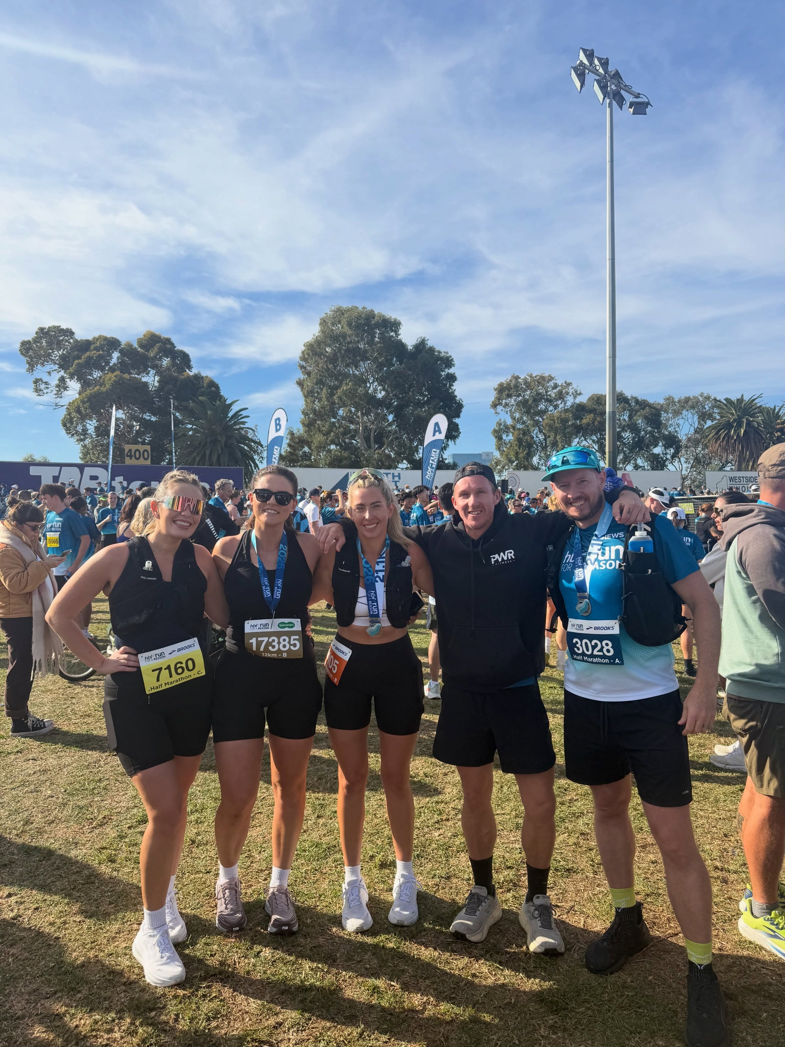 HBF RUN FOR A REASON 🫶🏻

We&rsquo;re so proud of all our members who took part in the HBF run last weekend, some of them running these distances for the first time - massive effort 👏🏻 

Amy Keogh 21.1km 
Shelly Cruishank 21.1km 
Lorraine Wall 1